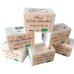 SAVON LE CUBE MARSEILLAIS 400 g