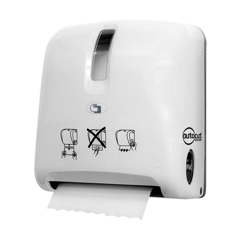 DISTRIBUTEUR AUTOCUT BLANC