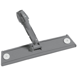 BALAI TRAPEZE VELCRO 40 cm + MANCHE ALU FIXATIONS À TROUS réf ZT213